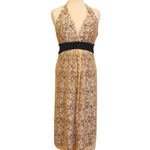 Jonathan Martin Lace Halter Cocktail Dress NEW Sz. 10